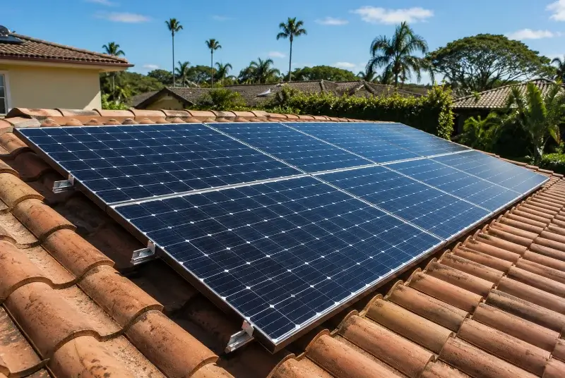 Installation de panneaux solaires à Ars-en-Ré